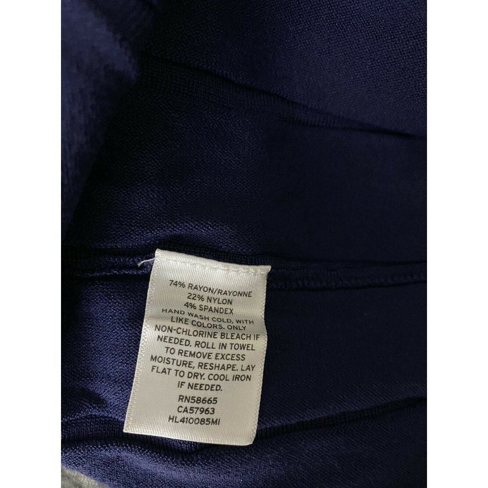 Chelsea28 Dress Size XL Navy Blue Tank Sweater Dress Maxi Sleeveless Women's - Picture 5 of 5